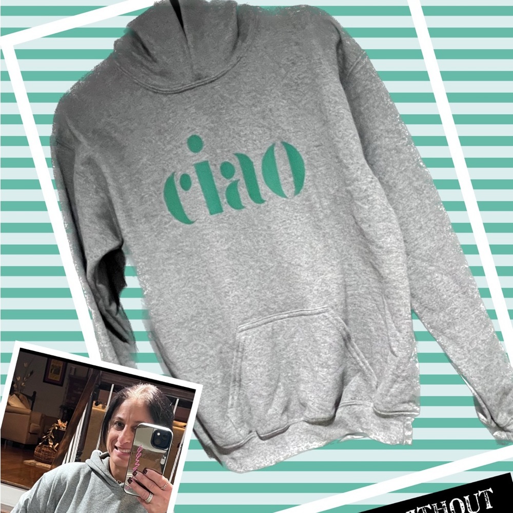 CIAO HOODIE-any size available